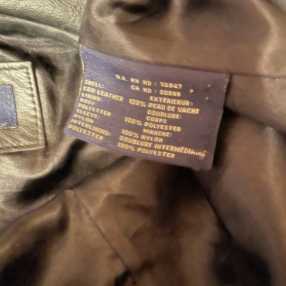XL Dockers Leather Jacket - Picture 5 of 6